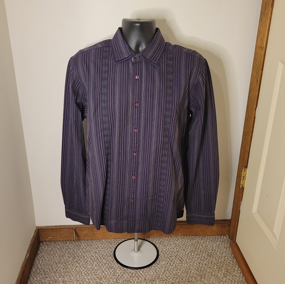 Guess Other - Guess Men's Purple Casual Button Down - Size (L) - Great Condition
